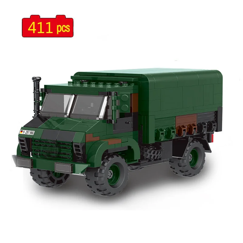 Military Series German Multi-purpose Transport Truck Armored Vehicle Tank Building Blocks Bricks Toys Gifts
Military Series German Multi-purpose Transport Truck Armored Vehicle Tank Building Blocks Bricks Toys Gifts