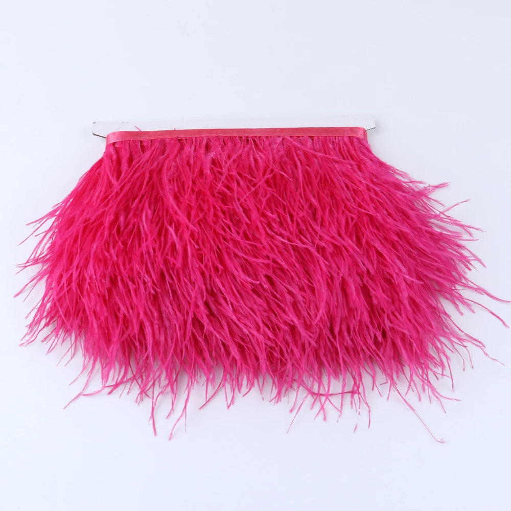 6 Meter Ostrich Feathers Trims Fringe 8-10cm Natural Ostrich Feather Ribbon Wedding Decoration Lace Trimming for Crafts Plume
6 Meter Ostrich Feathers Trims Fringe 8-10cm Natural Ostrich Feather Ribbon Wedding Decoration Lace Trimming for Crafts Plume