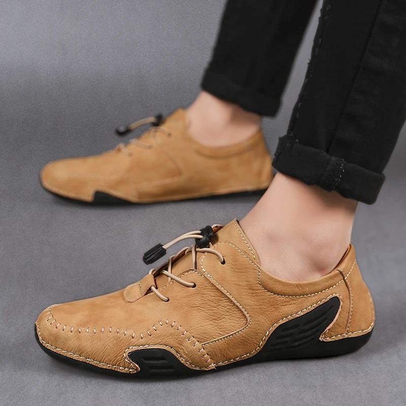 2021 Casual Men Leather Shoes Boat Man's shoes Loafers Mocassin Men's loafer Man Slip on Moccasins Driving Brand Desinger
2021 Casual Men Leather Shoes Boat Man's shoes Loafers Mocassin Men's loafer Man Slip on Moccasins Driving Brand Desinger