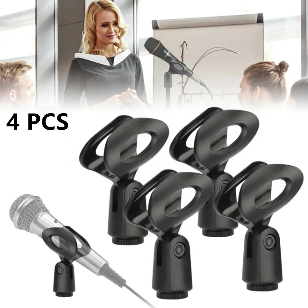 4PCS Universal Microphone Holder Plastic Adapter Microphone Spring Clip Mounting Bracket Suitable For Microphone Accessories
4PCS Universal Microphone Holder Plastic Adapter Microphone Spring Clip Mounting Bracket Suitable For Microphone Accessories