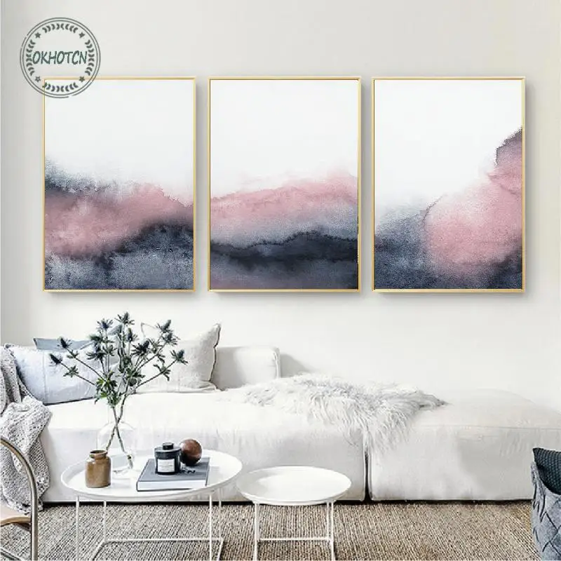 Pink Black and Grey Abstract Art Canvas Painting Bedroom Home Decor Nordic Posters and Prints Wall Pictures for Living Room
Pink Black and Grey Abstract Art Canvas Painting Bedroom Home Decor Nordic Posters and Prints Wall Pictures for Living Room