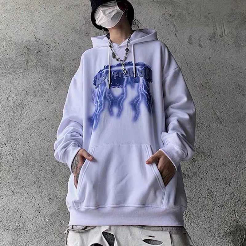 Hooded Hoodies Men's Letter Printing Autumn Dark Trend Brand Bf Lazy Wind Casual Hoodie European And American Hip-hop Outerwear
Hooded Hoodies Men's Letter Printing Autumn Dark Trend Brand Bf Lazy Wind Casual Hoodie European And American Hip-hop Outerwear