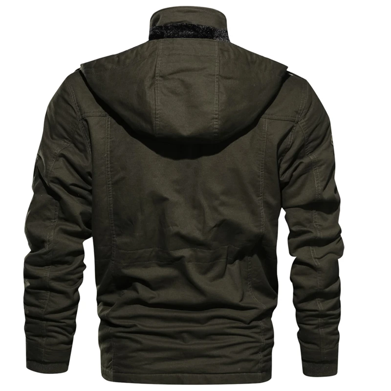 Men's Winter Fleece Jackets Warm Hooded Coat Thermal Thick Outwear Male Multi-Jacket Parkas
Men's Winter Fleece Jackets Warm Hooded Coat Thermal Thick Outwear Male Multi-Jacket Parkas