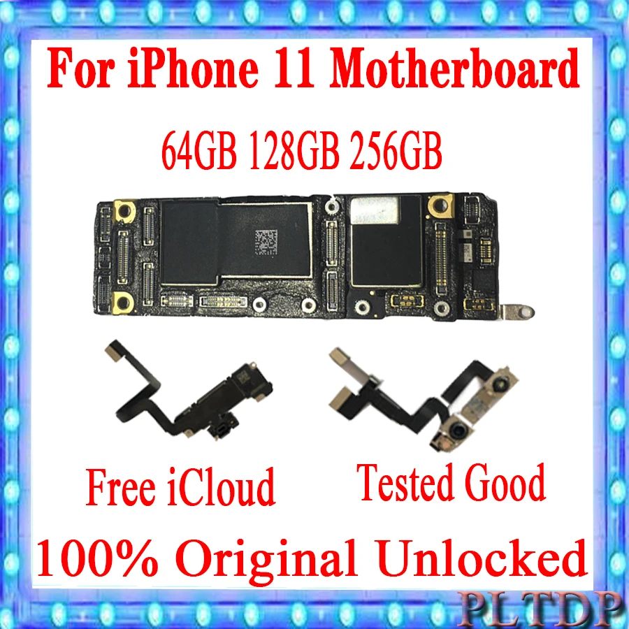 Материнская плата для iPhone 11 Мб с/без Face ID, логическая плата 64 ГБ, 128 ГБ, 256 ГБ с полными чипами, протестирована, хорошая работа, поддержка обновл...
Материнская плата для iPhone 11 Мб с/без Face ID, логическая плата 64 ГБ, 128 ГБ, 256 ГБ с полными чипами, протестирована, хорошая работа, поддержка обновл...