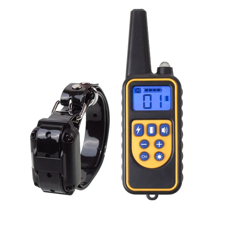Dog Collar 800m Electric Dog Training Collar Pet Lcd Remote Control Waterproof Rechargeable For All Size Shock Vibration Sound
Dog Collar 800m Electric Dog Training Collar Pet Lcd Remote Control Waterproof Rechargeable For All Size Shock Vibration Sound