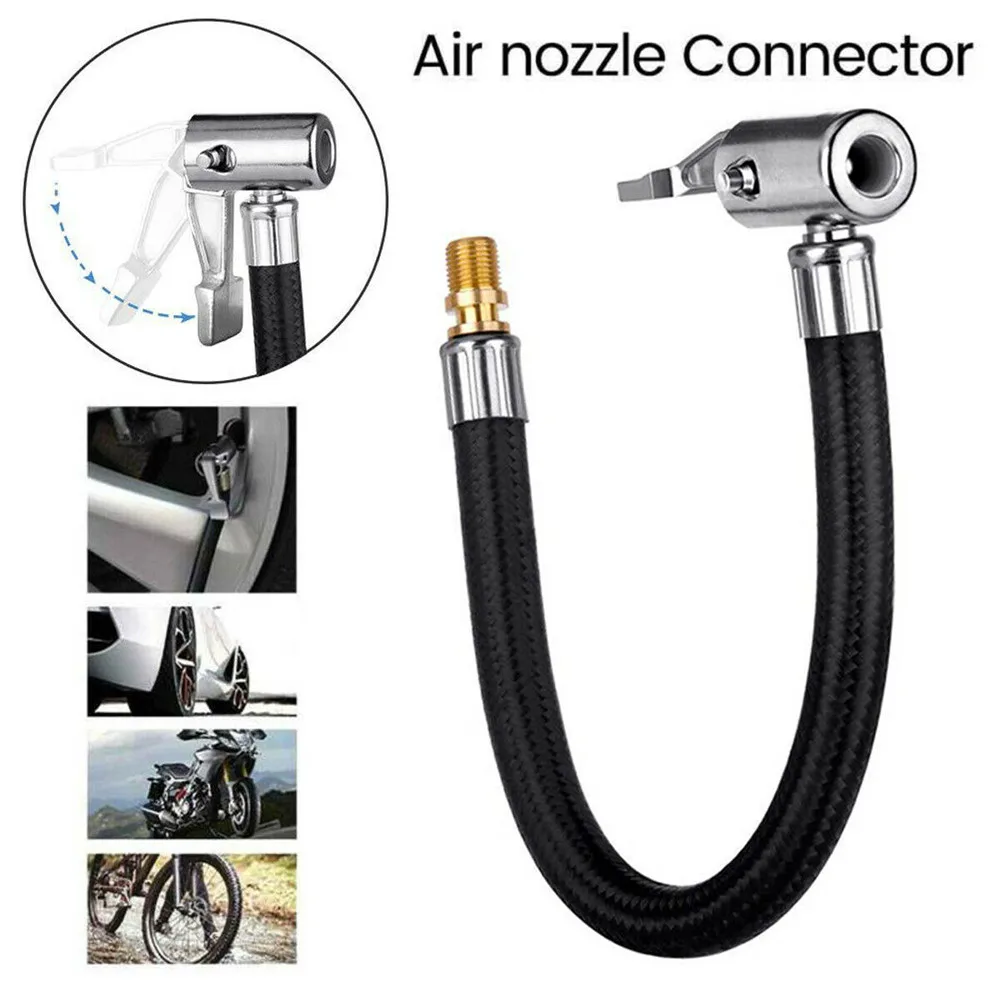Car Tire Air Inflator Hose Inflatable Pump Extension Tube Adapter Twist Tyre Air Connection Locking Air Chuck Bike Motorcycle
Car Tire Air Inflator Hose Inflatable Pump Extension Tube Adapter Twist Tyre Air Connection Locking Air Chuck Bike Motorcycle