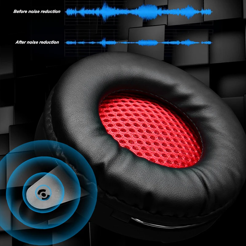 Gaming Headset Deep Bass Game Earphone Professional Computer Gamer Headphone With HD Microphone for Computer Laptop
Gaming Headset Deep Bass Game Earphone Professional Computer Gamer Headphone With HD Microphone for Computer Laptop