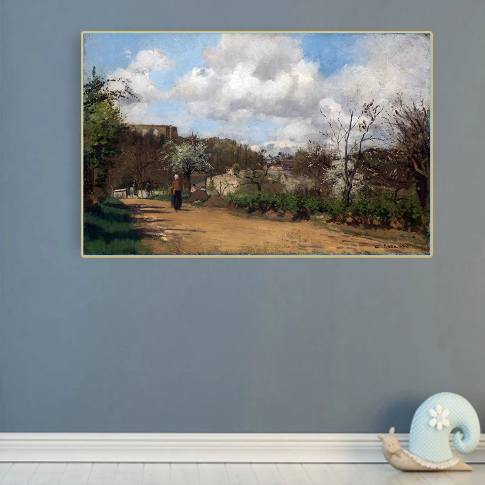 Western Art Decor Poster Camille Pissarro"View From Louveciennes"Canvas Oil Painting Wall Aesthetic Backdrop Home Decoration
Western Art Decor Poster Camille Pissarro"View From Louveciennes"Canvas Oil Painting Wall Aesthetic Backdrop Home Decoration