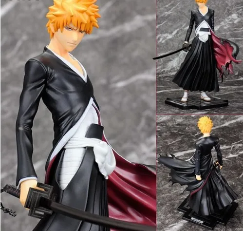Японский отбеливатель Kurosaki Ichigo, ПВХ экшн-фигурка, Коллекционная модель, игрушка 22 см
Японский отбеливатель Kurosaki Ichigo, ПВХ экшн-фигурка, Коллекционная модель, игрушка 22 см