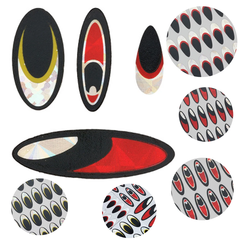 100pcs Luya Fake Bait Flash Flat Sticker Back Glue Simulation Fisheye Fly Tying Fishing Lure Realistic Holographic Pesca
100pcs Luya Fake Bait Flash Flat Sticker Back Glue Simulation Fisheye Fly Tying Fishing Lure Realistic Holographic Pesca