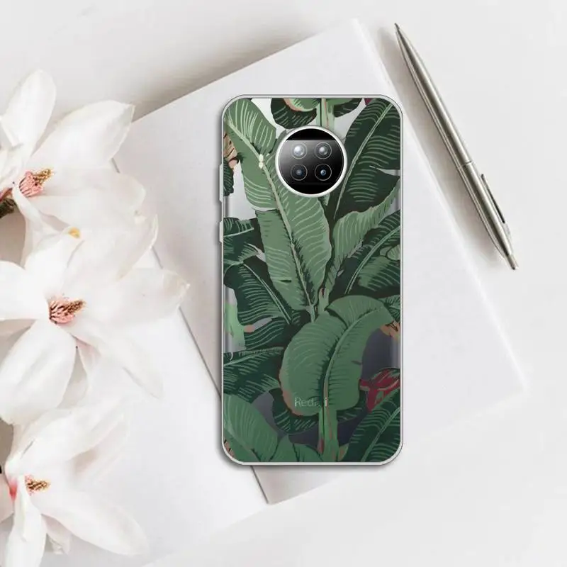 Banana leaf plants cute Phone Case Transparent for Xiaomi Redmi note 10 t 8 9 pro lite 11
Banana leaf plants cute Phone Case Transparent for Xiaomi Redmi note 10 t 8 9 pro lite 11