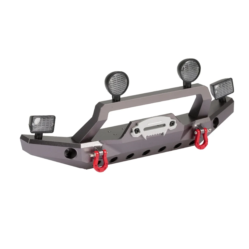 Передний бампер со светодиодсветильник кой для модели 1/10 RC Crawler Traxxas TRX4 Sport 82024-4