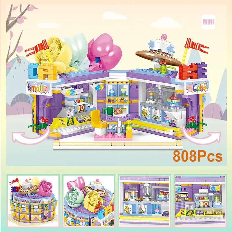 City Series Street View Friends Sushi Bar Cake Hot Pot Sundae Shop Buildings Blocks Creator Store Bricks Toys For Children Gifts
City Series Street View Friends Sushi Bar Cake Hot Pot Sundae Shop Buildings Blocks Creator Store Bricks Toys For Children Gifts