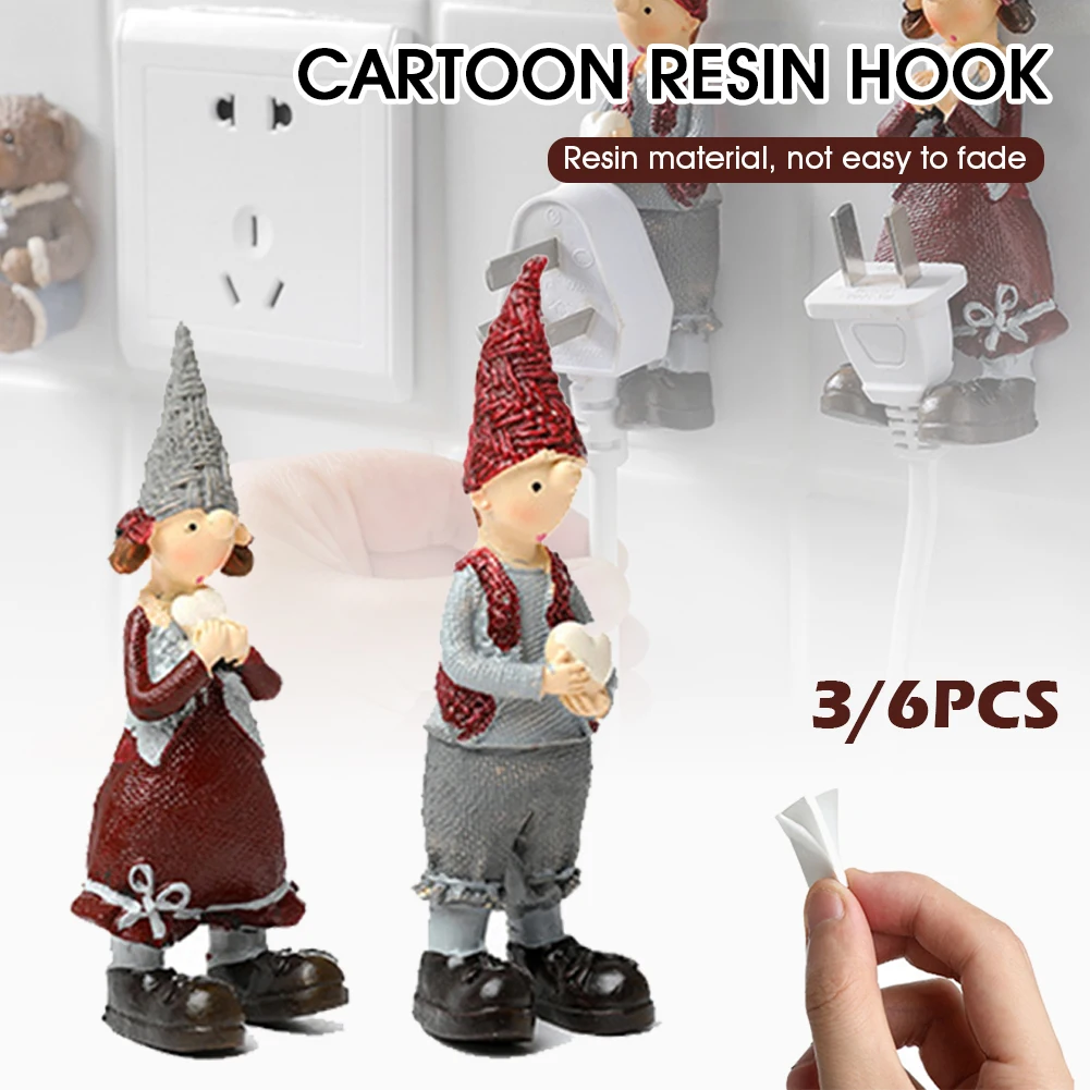 Cartoon Resin Socket Power Hook Storage Rack Creative Cute Adhesive Hook Plug Adhesive Bracket Shelves For Wall Desk Accessories
Cartoon Resin Socket Power Hook Storage Rack Creative Cute Adhesive Hook Plug Adhesive Bracket Shelves For Wall Desk Accessories