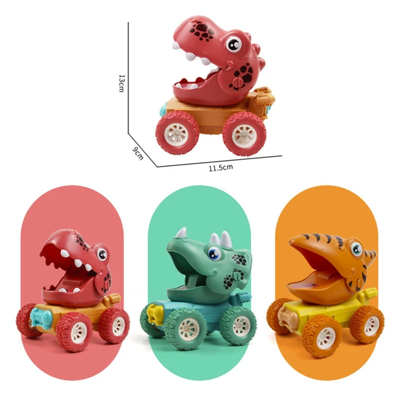 Pressing Cute Dinosaur Crocodile Car Inertial Pull Back 360 Degree Smooth Design Interactive Scooter Kids Educational Toys
Pressing Cute Dinosaur Crocodile Car Inertial Pull Back 360 Degree Smooth Design Interactive Scooter Kids Educational Toys