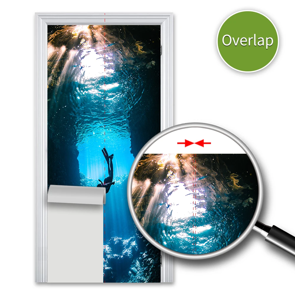 Refrigerator and Door Sticker Diving In Cavern Door Household wallpaper Stickers Bedroom Parlor Corridor Door Decoration
Refrigerator and Door Sticker Diving In Cavern Door Household wallpaper Stickers Bedroom Parlor Corridor Door Decoration