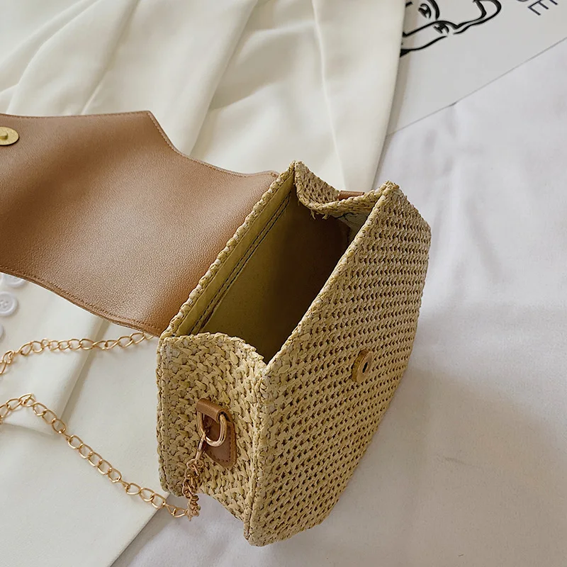 Beach Bag Female 2021 New Fashion Straw Woven Bag Woven Female Bag Korean Chain Shoulder Messenger Tassel Small Bag
Beach Bag Female 2021 New Fashion Straw Woven Bag Woven Female Bag Korean Chain Shoulder Messenger Tassel Small Bag