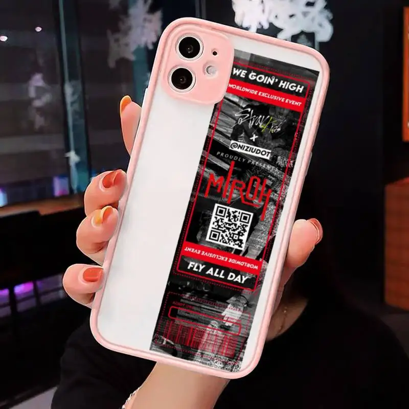 Stray Kids Air tickets Design Phone Cases matte transparent For Pink iPhone 7 8 x xs xr 11 12 pro plus max mini Clear Funda 
Stray Kids Air tickets Design Phone Cases matte transparent For Pink iPhone 7 8 x xs xr 11 12 pro plus max mini Clear Funda