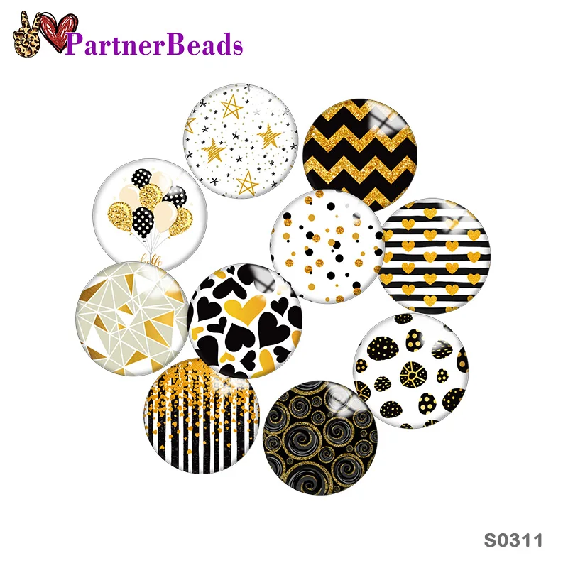 Black gold Geometry Image printing metal DIY snap button accessories Fit bag hat Clothes shoes S0311
Black gold Geometry Image printing metal DIY snap button accessories Fit bag hat Clothes shoes S0311
