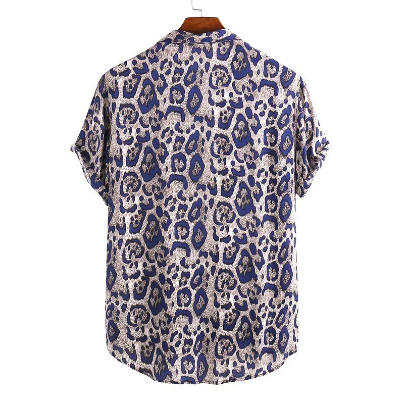 Camisas Para Hombre 2021 Summer Leopard Print Shirt Plus Size European American Casual Tops Hot Sale Men's Clothing
Camisas Para Hombre 2021 Summer Leopard Print Shirt Plus Size European American Casual Tops Hot Sale Men's Clothing
