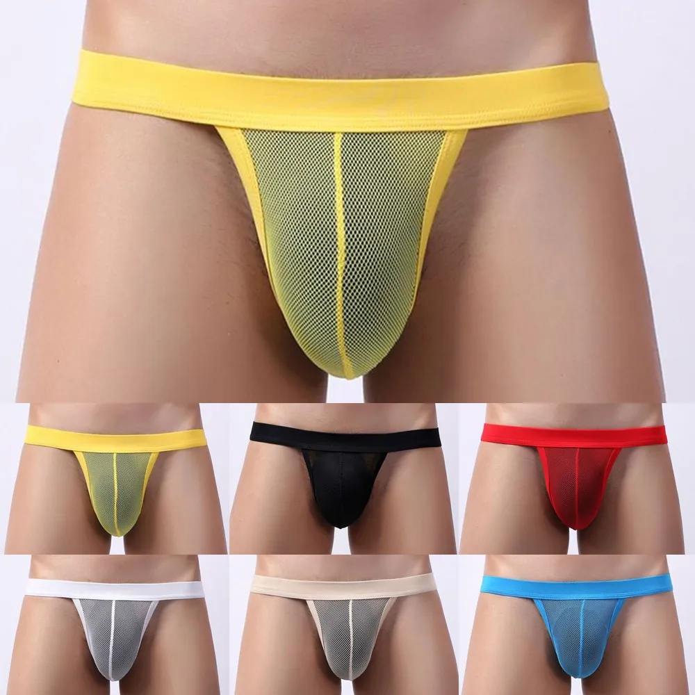 Men's Jockstrap Underwear Sheer Breathable Comfortable Panties Sexy Briefs Bikini G-string Thong Ultra-Thin Sexy Slip for Man
Men's Jockstrap Underwear Sheer Breathable Comfortable Panties Sexy Briefs Bikini G-string Thong Ultra-Thin Sexy Slip for Man
