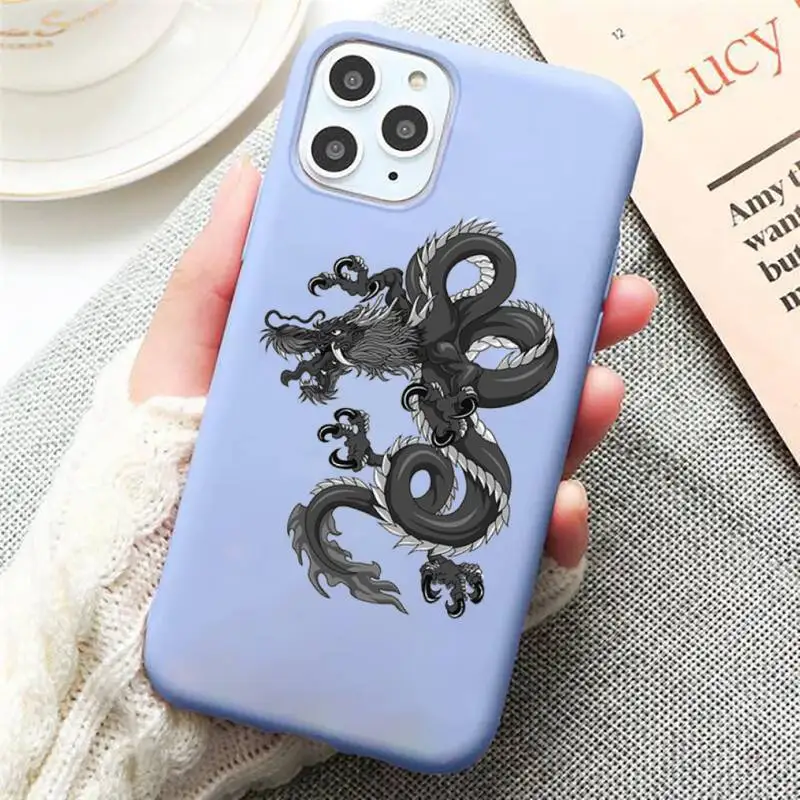 Chinese dragon Phone Case Candy Color Blue for iPhone 11 12 pro XS MAX 8 7 6 6S Plus X 5S SE 2020 XR
Chinese dragon Phone Case Candy Color Blue for iPhone 11 12 pro XS MAX 8 7 6 6S Plus X 5S SE 2020 XR