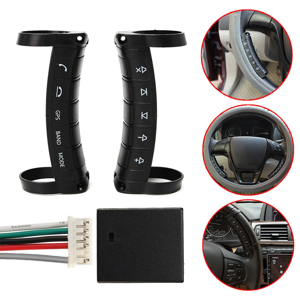Steering Wheel Controller Multifunction Steering Wheel Button Remote Control Navigation 2 Din Controller Universal + Night Light
Steering Wheel Controller Multifunction Steering Wheel Button Remote Control Navigation 2 Din Controller Universal + Night Light