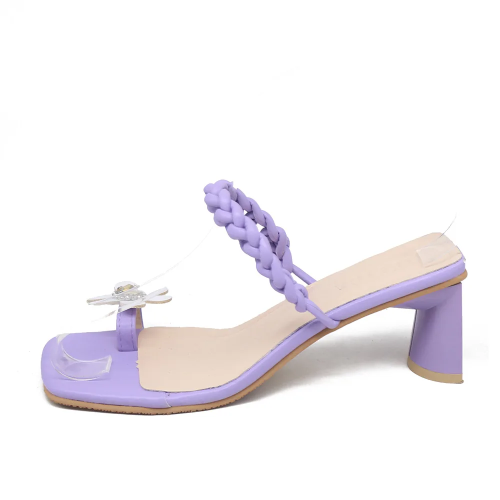 New Women Slippers Woman Flower Slides Ladies Outside Shoes Girls Thick Heels Female Purple Brand Slides Zapatos De Mujer 2020
New Women Slippers Woman Flower Slides Ladies Outside Shoes Girls Thick Heels Female Purple Brand Slides Zapatos De Mujer 2020
