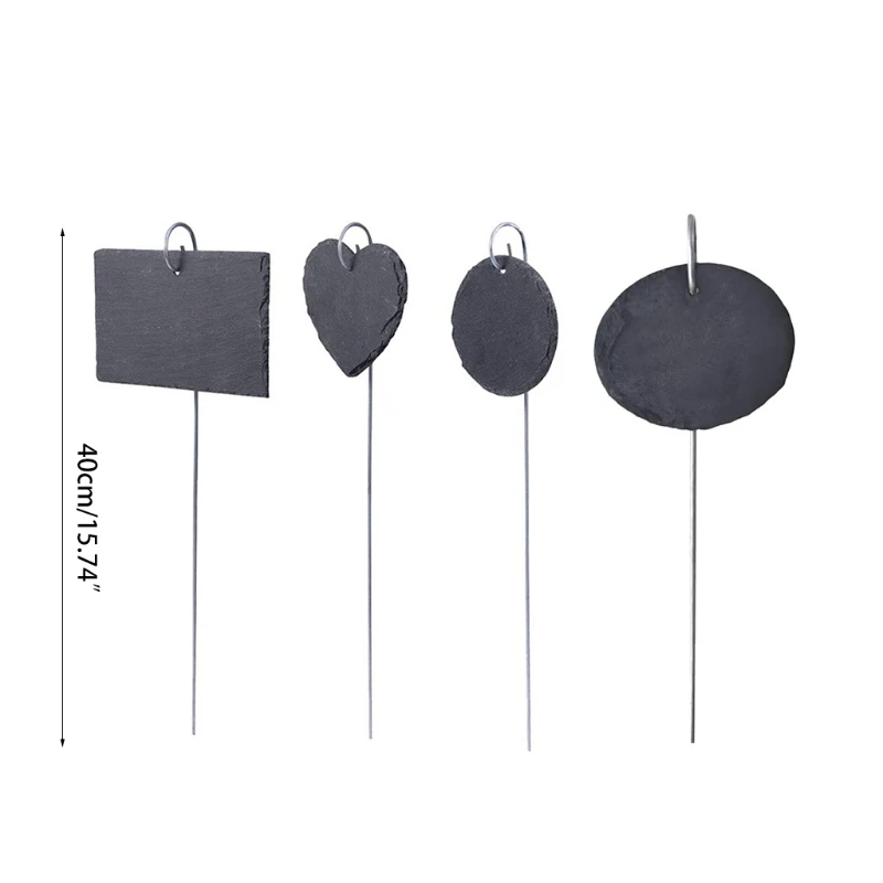 H3CC 5 Pcs Natural Slate Labels Plant Signs Reusable Garden Markers Plant Stake Tags
H3CC 5 Pcs Natural Slate Labels Plant Signs Reusable Garden Markers Plant Stake Tags
