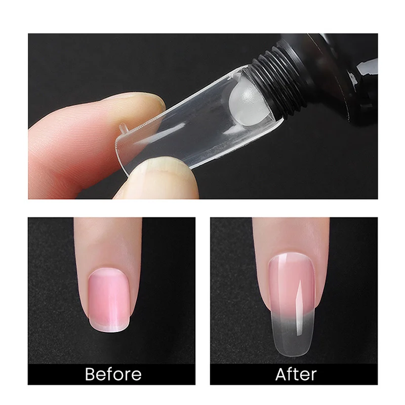 UV Builder Extending Jelly Poly Extension Nail Gel Set Nails Kit French Art Manicure Polish Natural Acrylic | Красота и здоровье