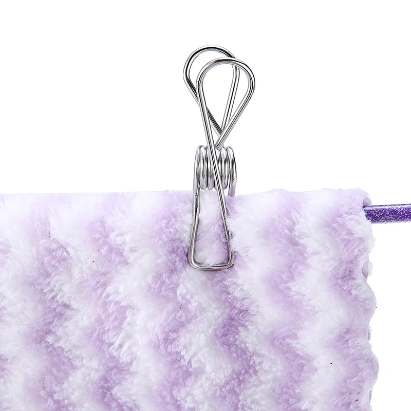 60Pcs/Set Steel Clothes Pegs Hanging Clothes Pins Beach Towel Clips Holders Clothing Clamps Household Bed Sheet Clothespins
60Pcs/Set Steel Clothes Pegs Hanging Clothes Pins Beach Towel Clips Holders Clothing Clamps Household Bed Sheet Clothespins
