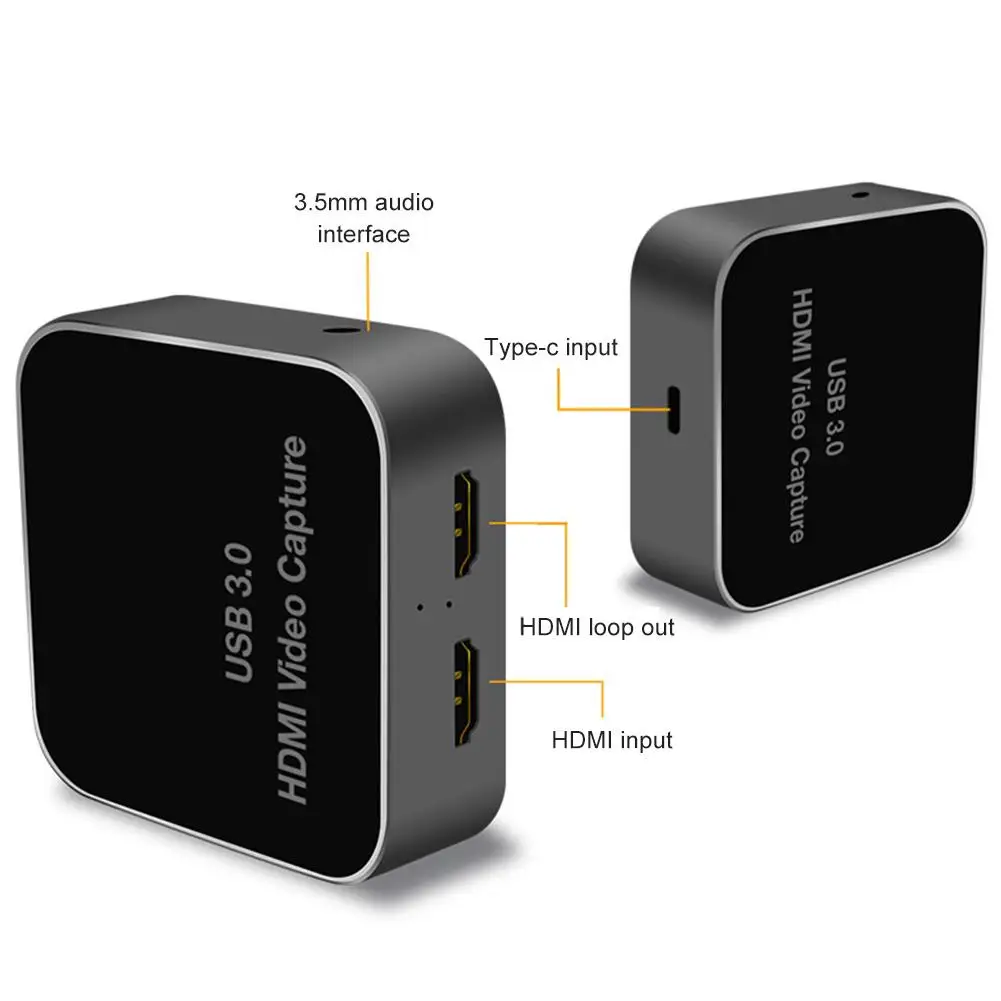 Type-c Video Game Capture Card Video Audio Capture Device Grabber Converter Full HD 1080P Live Streaming Record Support Mic Out
Type-c Video Game Capture Card Video Audio Capture Device Grabber Converter Full HD 1080P Live Streaming Record Support Mic Out