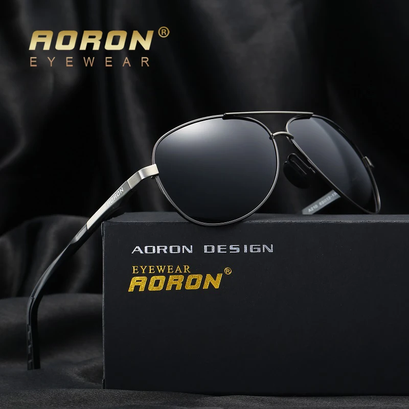 AORON Aluminum Frame Men Polarized Sunglasses Men Brand Original Design Goggles Male Metal Frame UV400 Glasses
AORON Aluminum Frame Men Polarized Sunglasses Men Brand Original Design Goggles Male Metal Frame UV400 Glasses