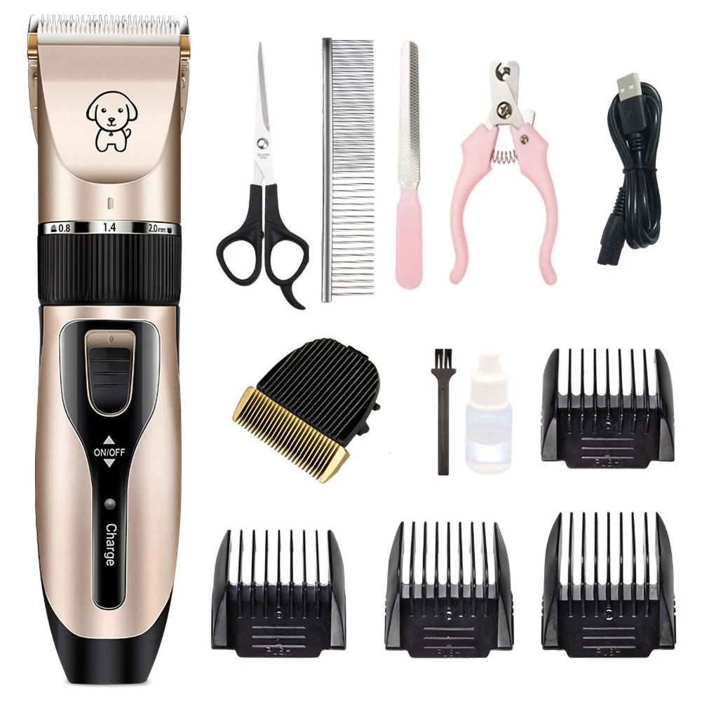 Professional Dog Shaver Set Pet Hair Clipper Cat Dog Hair Clipper Beauty Animal Hair Clipper Pet Haircut Razor Machine Low Noise
Professional Dog Shaver Set Pet Hair Clipper Cat Dog Hair Clipper Beauty Animal Hair Clipper Pet Haircut Razor Machine Low Noise