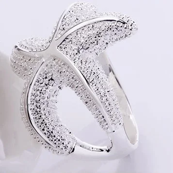Personality Design Starfish Ring Fashion Men Women Silver Plated Bohemian Style Ring Trend Men and Women Hip Hop Party Jewelry
Personality Design Starfish Ring Fashion Men Women Silver Plated Bohemian Style Ring Trend Men and Women Hip Hop Party Jewelry