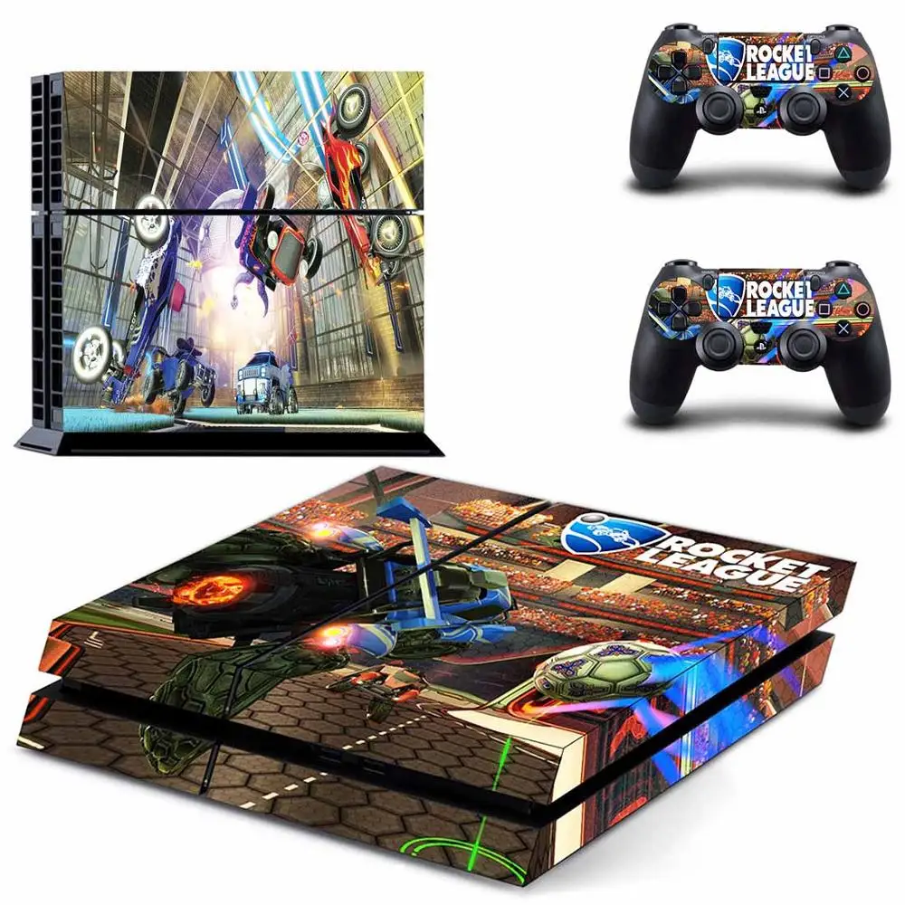 Rocket League Stickers PS4 Vinyl Skin PS 4 Sticker Play station Decals Pegatinas For PlayStation console and 2 controller | Электроника