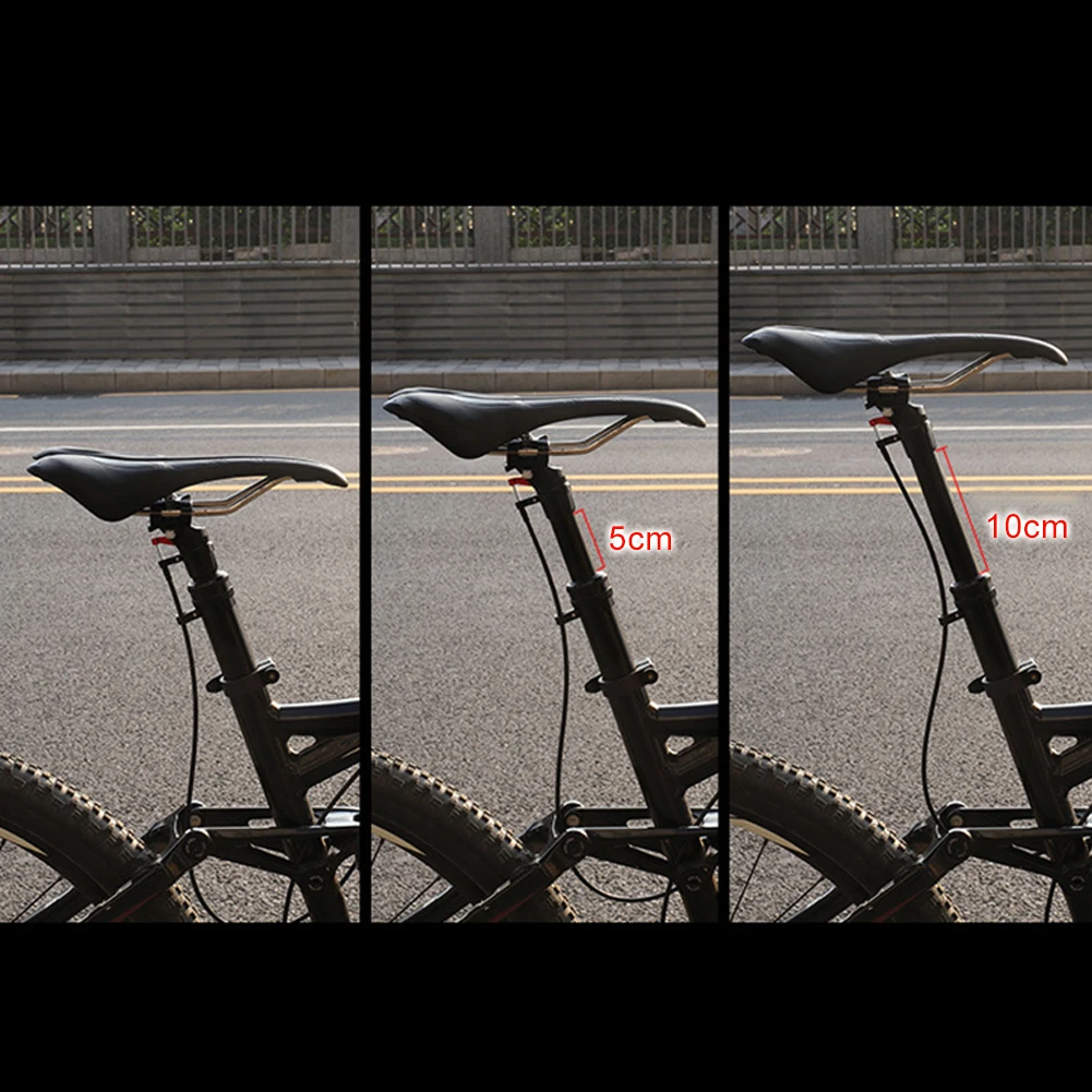 27.2 31.6mm Wire-controlled Lifting Seat Posts Bike Seat Posts Black for MTB Road Bike Mountain Bike Fixed Bike
27.2 31.6mm Wire-controlled Lifting Seat Posts Bike Seat Posts Black for MTB Road Bike Mountain Bike Fixed Bike