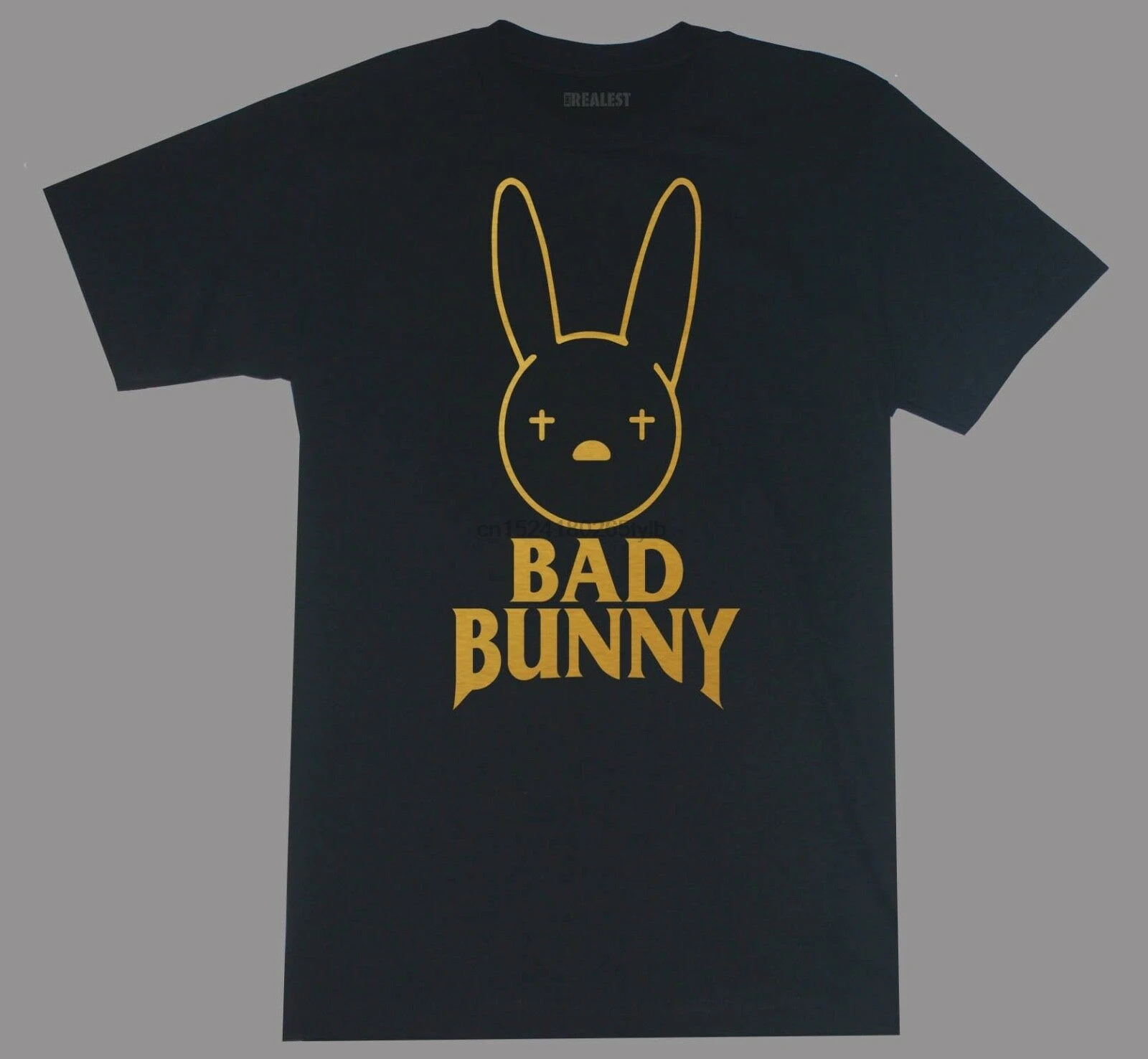 Плохая футболка с кроликом размеры испанская ловушка REGGAETON |