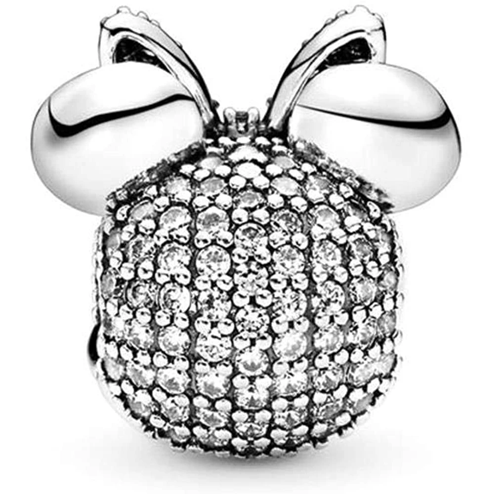 BESTLOVE Disney Silver Minnie Mouse Charm fits Pandora Charms Bracelets-925 Sterling Silver Cubic Zirconia Bead
BESTLOVE Disney Silver Minnie Mouse Charm fits Pandora Charms Bracelets-925 Sterling Silver Cubic Zirconia Bead