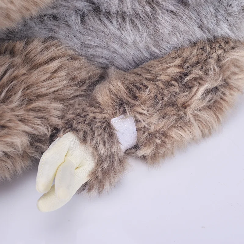 35cm Gray Cute Simulation Lazy Sloth Plush Toy Animal Three-toed Lazy Toy Long Arm Lazy Stuffed Toy Cartoon Gift for Friends
35cm Gray Cute Simulation Lazy Sloth Plush Toy Animal Three-toed Lazy Toy Long Arm Lazy Stuffed Toy Cartoon Gift for Friends