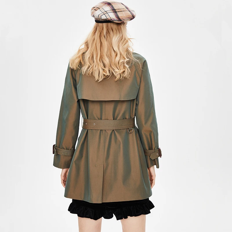 New Autumn Women's Clothing Snap Ring Decoration Cotton British Mid-length Windbreaker WomenFashion Wear
New Autumn Women's Clothing Snap Ring Decoration Cotton British Mid-length Windbreaker WomenFashion Wear