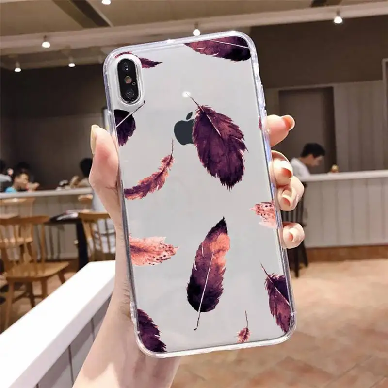 Feather art cartoon design Phone Case Transparent soft For iphone 5 5s 5c se 6 6s 7 8 11 12 plus mini x xs xr pro max
Feather art cartoon design Phone Case Transparent soft For iphone 5 5s 5c se 6 6s 7 8 11 12 plus mini x xs xr pro max