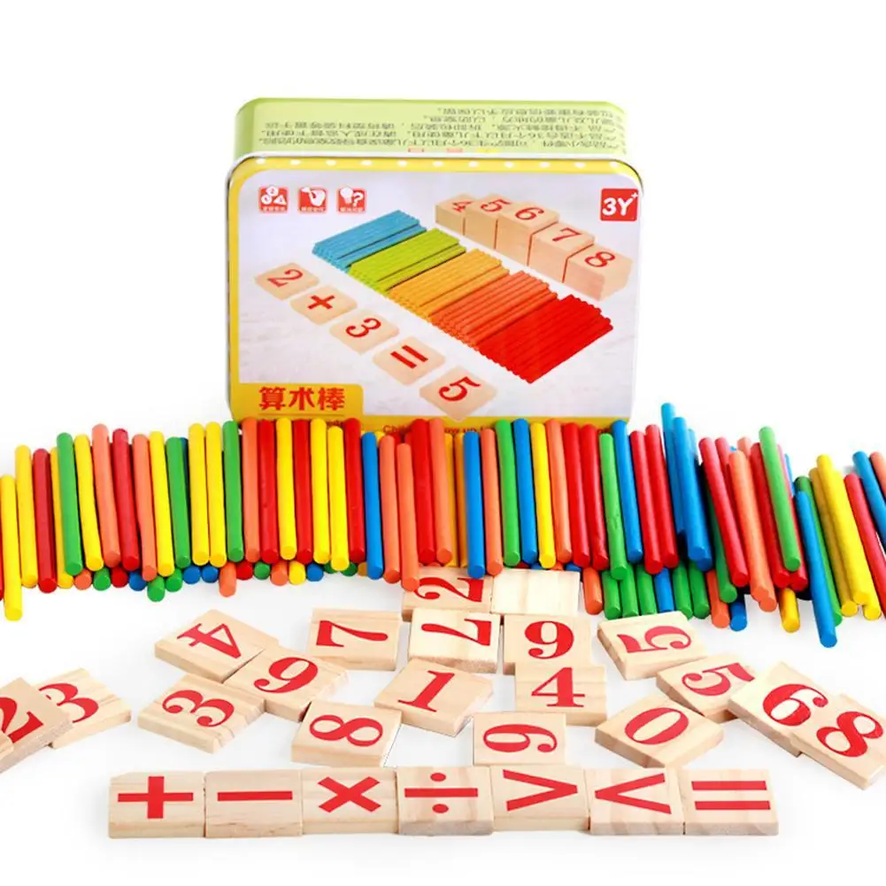 Colorful Montessori Materials Wooden Number Sticks Counting Blocks Math Operation Preschool Education Kids Toy
Colorful Montessori Materials Wooden Number Sticks Counting Blocks Math Operation Preschool Education Kids Toy