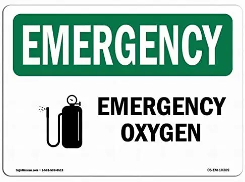 Emergency Sign - Oxygen Notice Sign Safety 8x12 Tin Metal Signs Road Street Sign Outdoor Decor Caution Signs
Emergency Sign - Oxygen Notice Sign Safety 8x12 Tin Metal Signs Road Street Sign Outdoor Decor Caution Signs