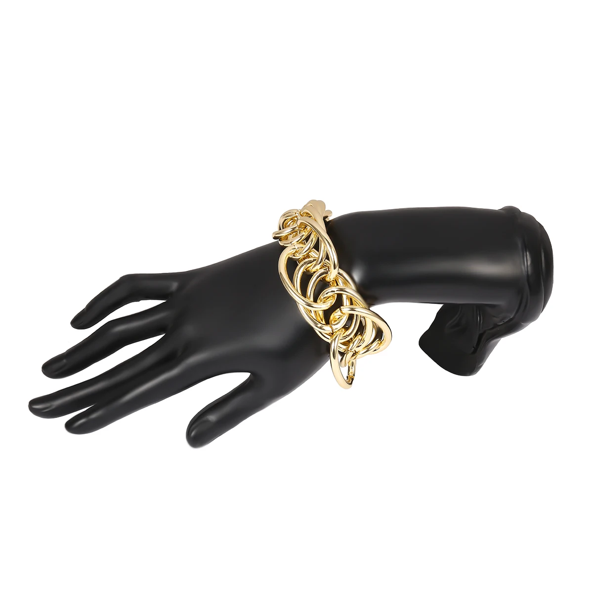 Hyperbole Punk Thick Knotted Chain Bracelet Hand Hip Hop Trendy Chunky Bangles Bracelets for Men Women Party Charm Jewelry 2021
Hyperbole Punk Thick Knotted Chain Bracelet Hand Hip Hop Trendy Chunky Bangles Bracelets for Men Women Party Charm Jewelry 2021