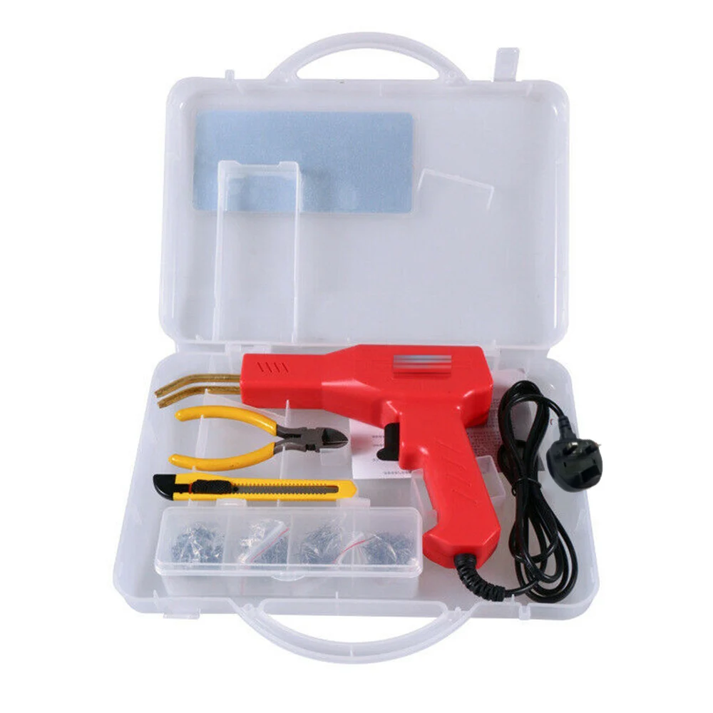 UK Plastic Welder Set 50W Hot Stapler with Plier 200 Staples Welding Repair Tool Kit for Car Bumper Dashboard Lamp Holder
UK Plastic Welder Set 50W Hot Stapler with Plier 200 Staples Welding Repair Tool Kit for Car Bumper Dashboard Lamp Holder