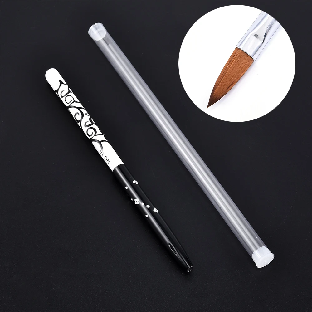 Nails Art Pattern Brush No.10 Painting Drawing Pen Carving Powder Gel Salon Liner Nails Acrylic Sable Brushes with Cap
Nails Art Pattern Brush No.10 Painting Drawing Pen Carving Powder Gel Salon Liner Nails Acrylic Sable Brushes with Cap