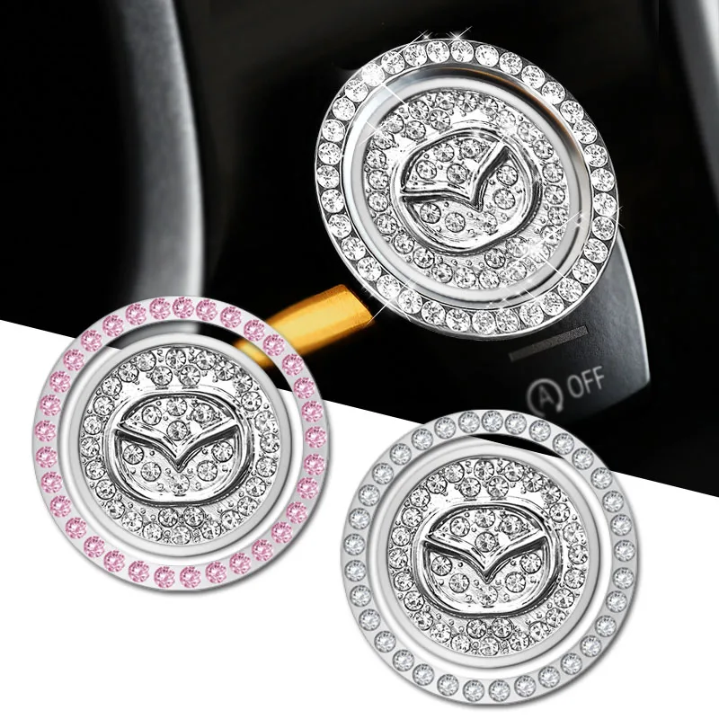 1pcs Car Engine Ignition Start Button Decor Ring Crystal Stickers for Mazda 2 3 6 Atenza Axela Demio CX5 CX-3 CX7 CX-9 2018 2019
1pcs Car Engine Ignition Start Button Decor Ring Crystal Stickers for Mazda 2 3 6 Atenza Axela Demio CX5 CX-3 CX7 CX-9 2018 2019