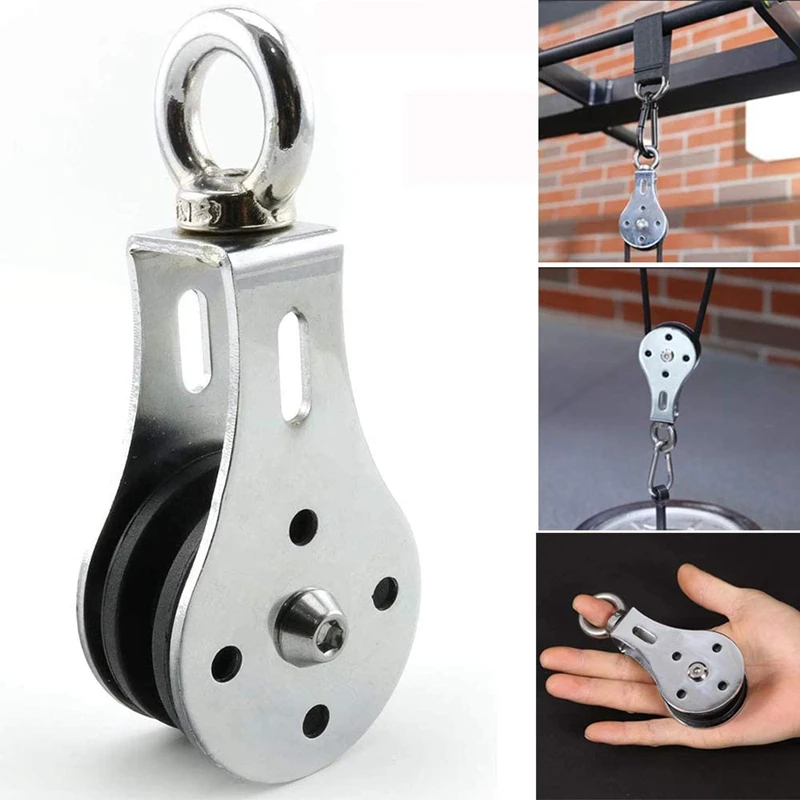 300Kg Bearing Pulley Lifting Quiet Wheel Gym Heavy Duty Pulley Wheel for Workout Equipment Cable Machine
300Kg Bearing Pulley Lifting Quiet Wheel Gym Heavy Duty Pulley Wheel for Workout Equipment Cable Machine