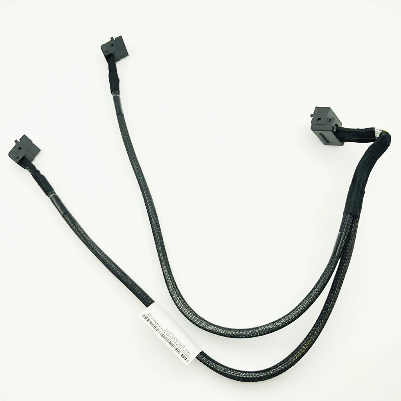 SAS Cable DUAL MINI SAS HD 406MM SFF-8643 to 2x SFF-8643 for LENOVO ThinkServer RD550 R520i/720i RAID Card MiniSAS Cable 00FC278
SAS Cable DUAL MINI SAS HD 406MM SFF-8643 to 2x SFF-8643 for LENOVO ThinkServer RD550 R520i/720i RAID Card MiniSAS Cable 00FC278